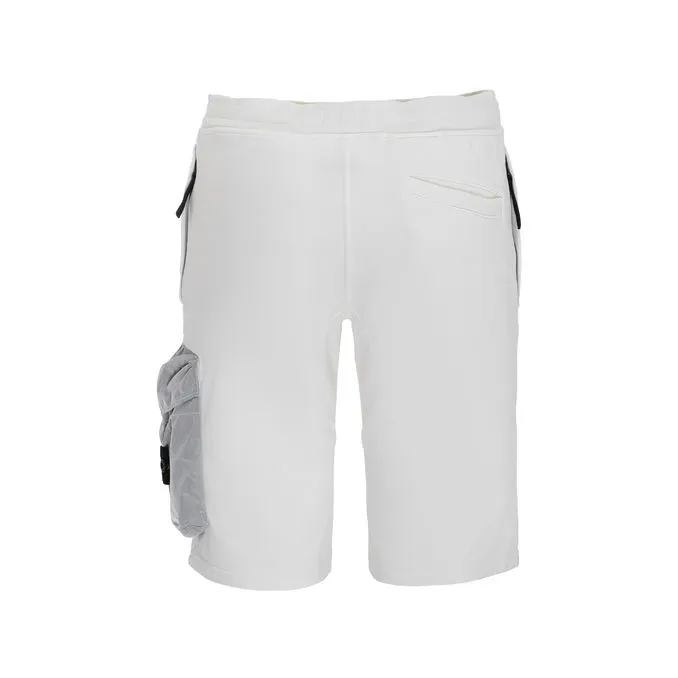 GAUZED COTTON BERMUDA KidS White