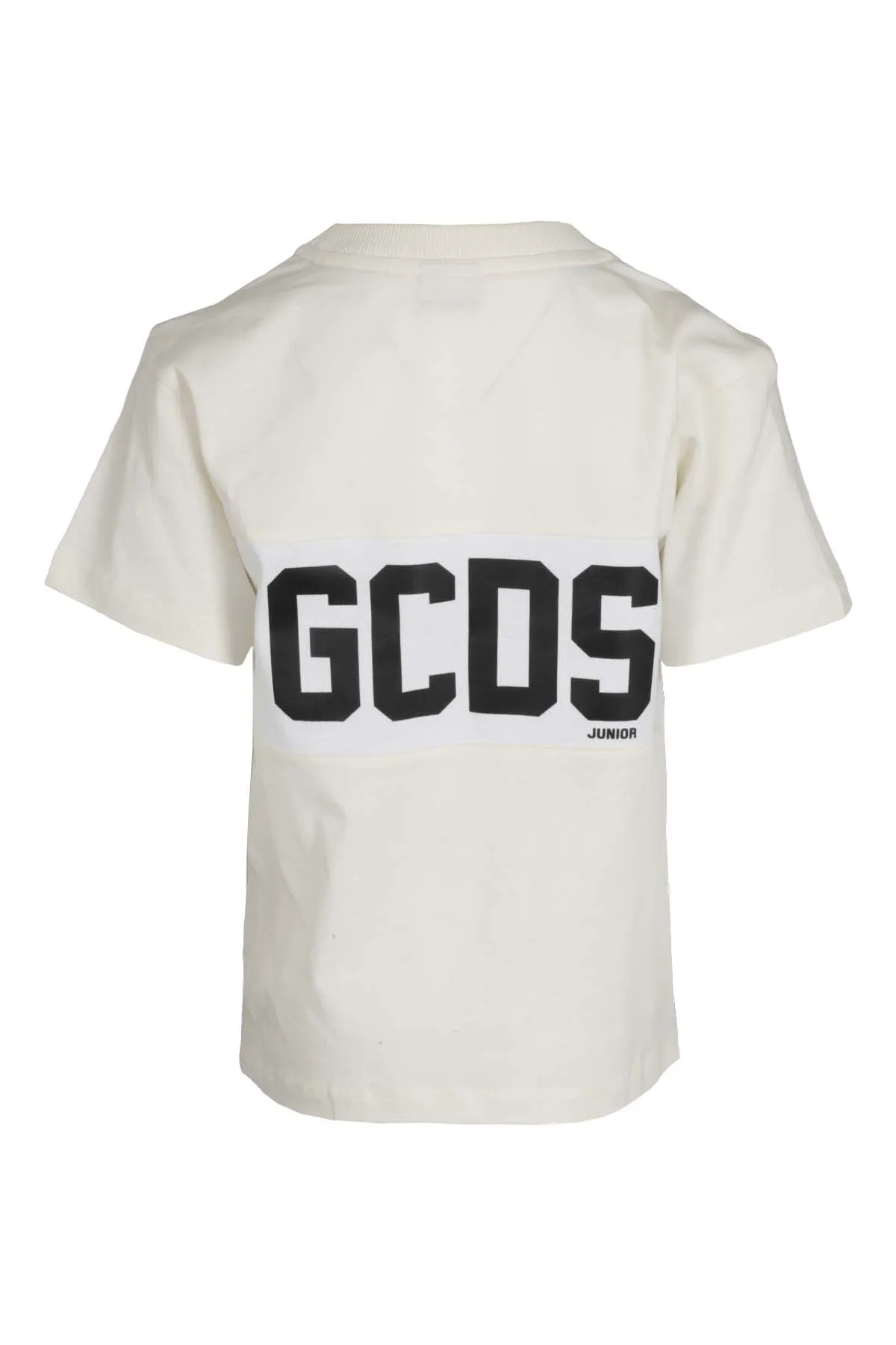 GCDS Kids Logo Printed Crewneck T-Shirt