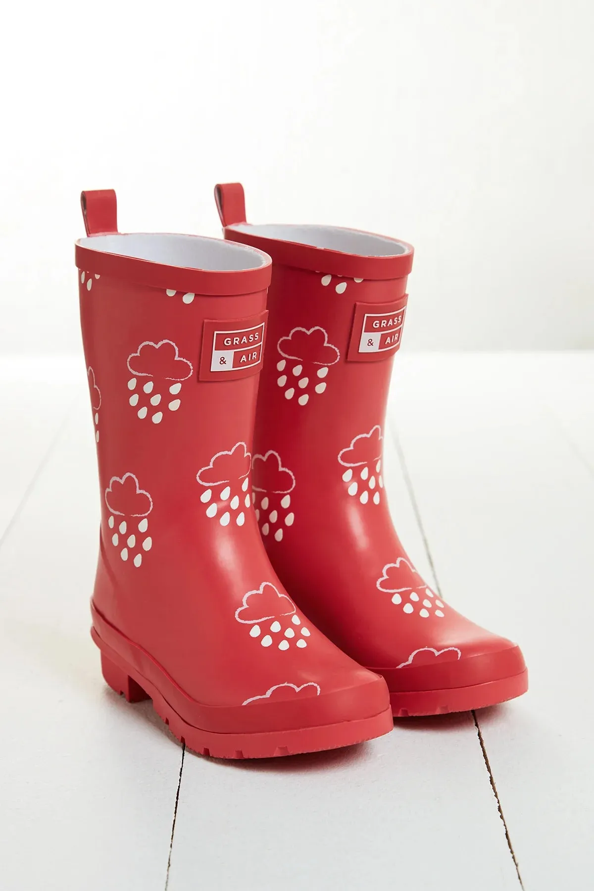 Grass & Air Junior Cloud Adventure Boot Dark Coral