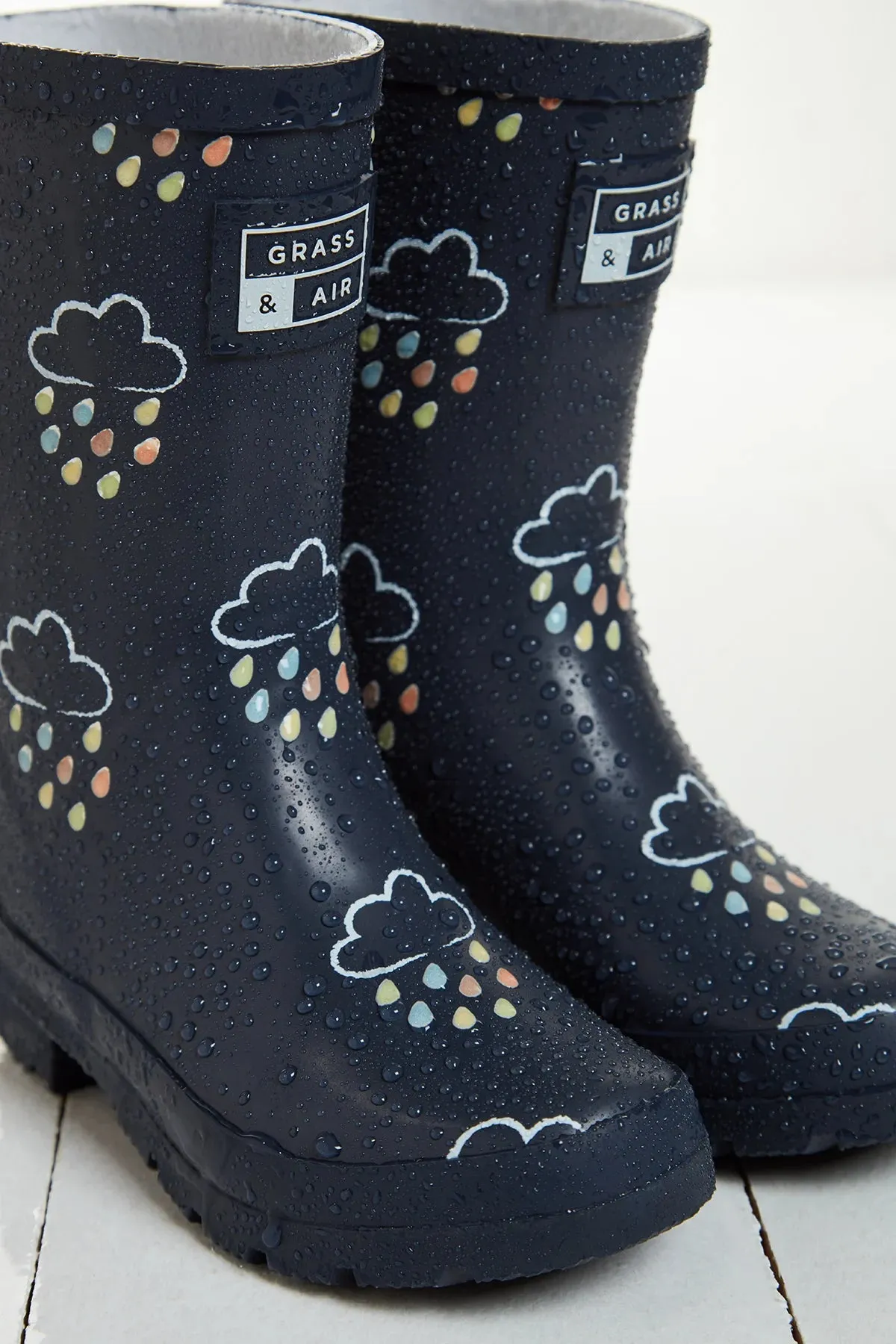 Grass & Air Junior Cloud Adventure Boot Navy