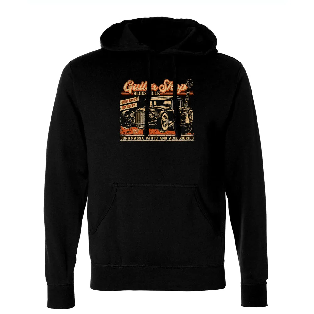 Guitar Shop Pullover Hoodie (Unisex)