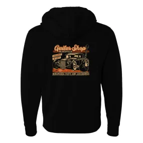 Guitar Shop Zip-Up Hoodie (Unisex)