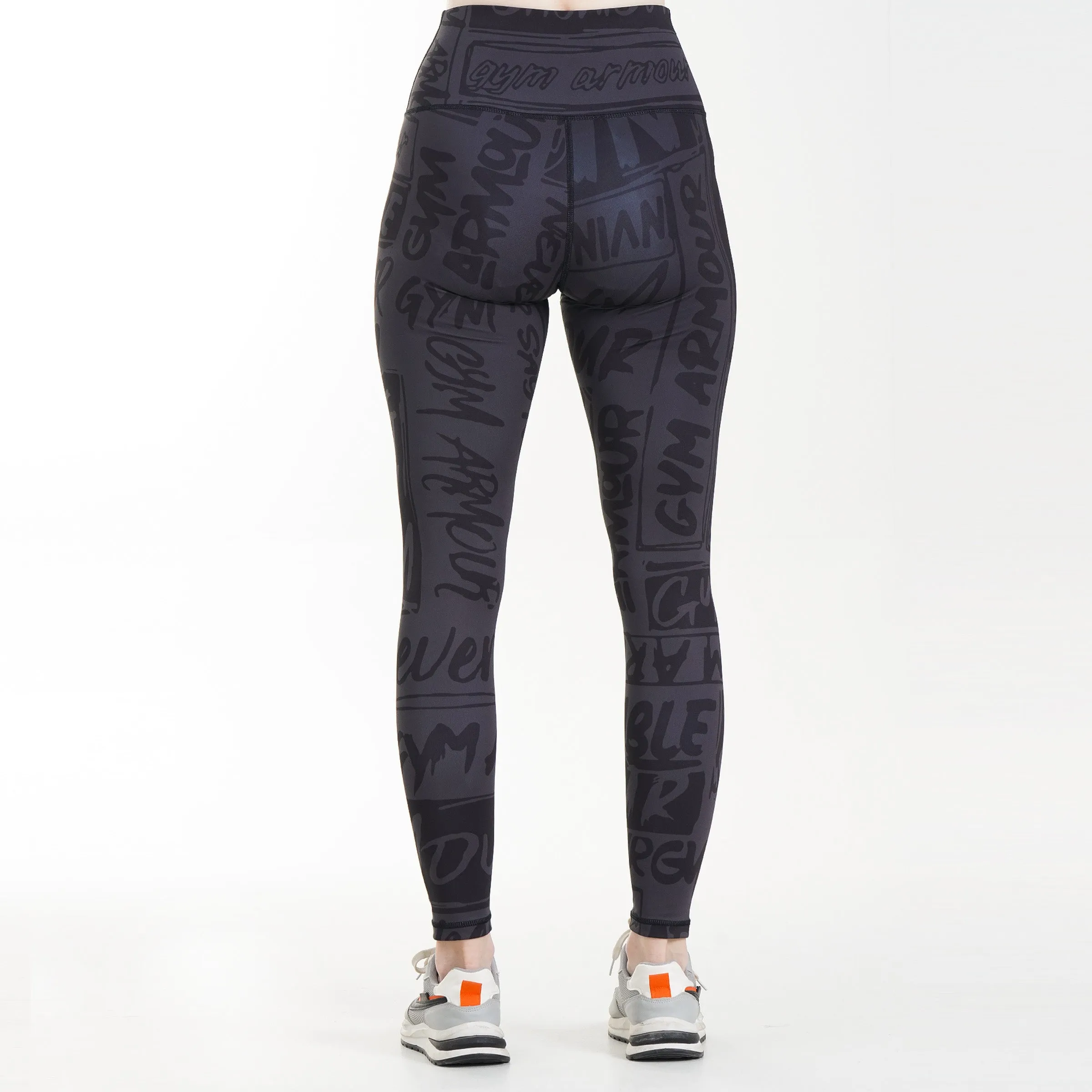 GymArmour Textured Leggings (Black)