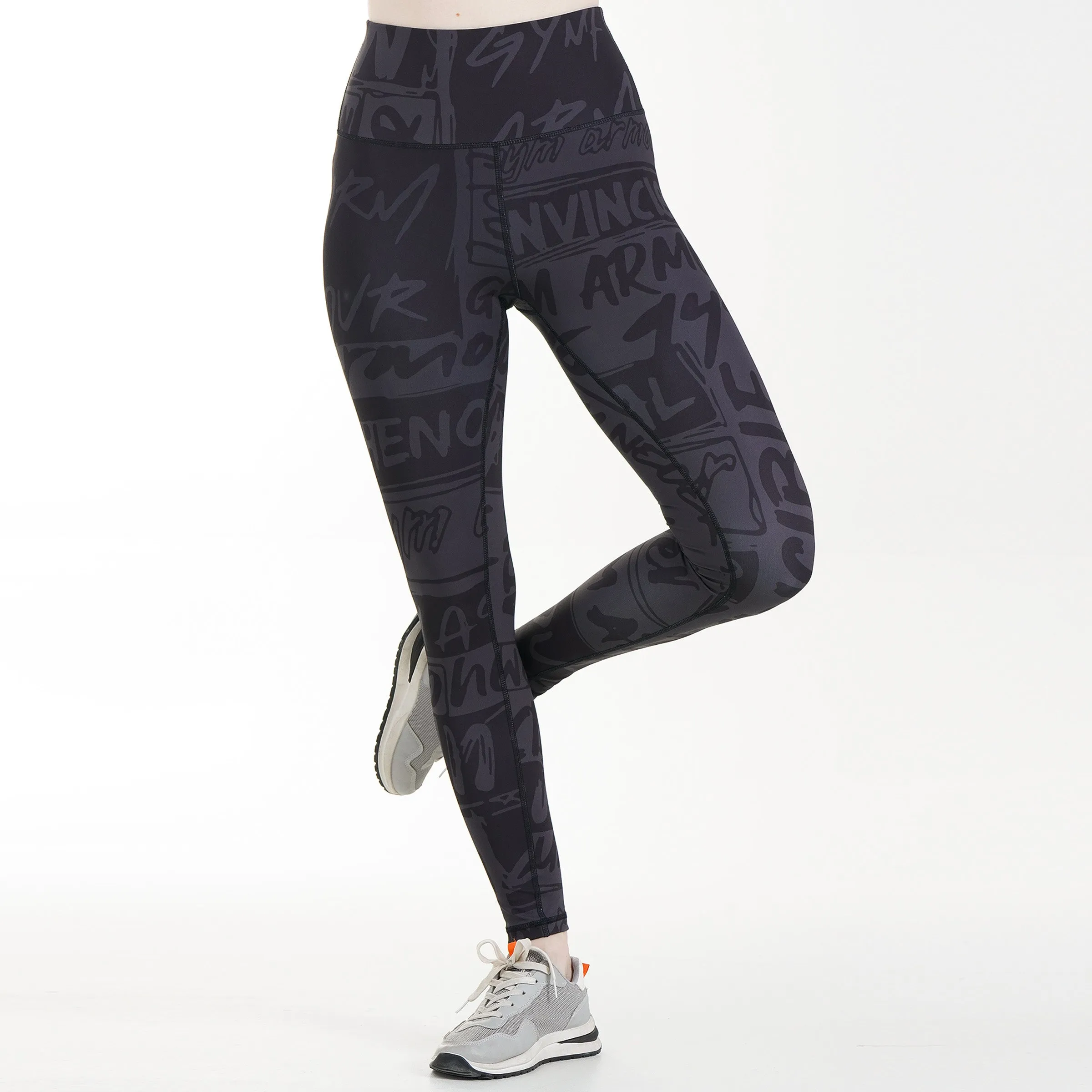 GymArmour Textured Leggings (Black)