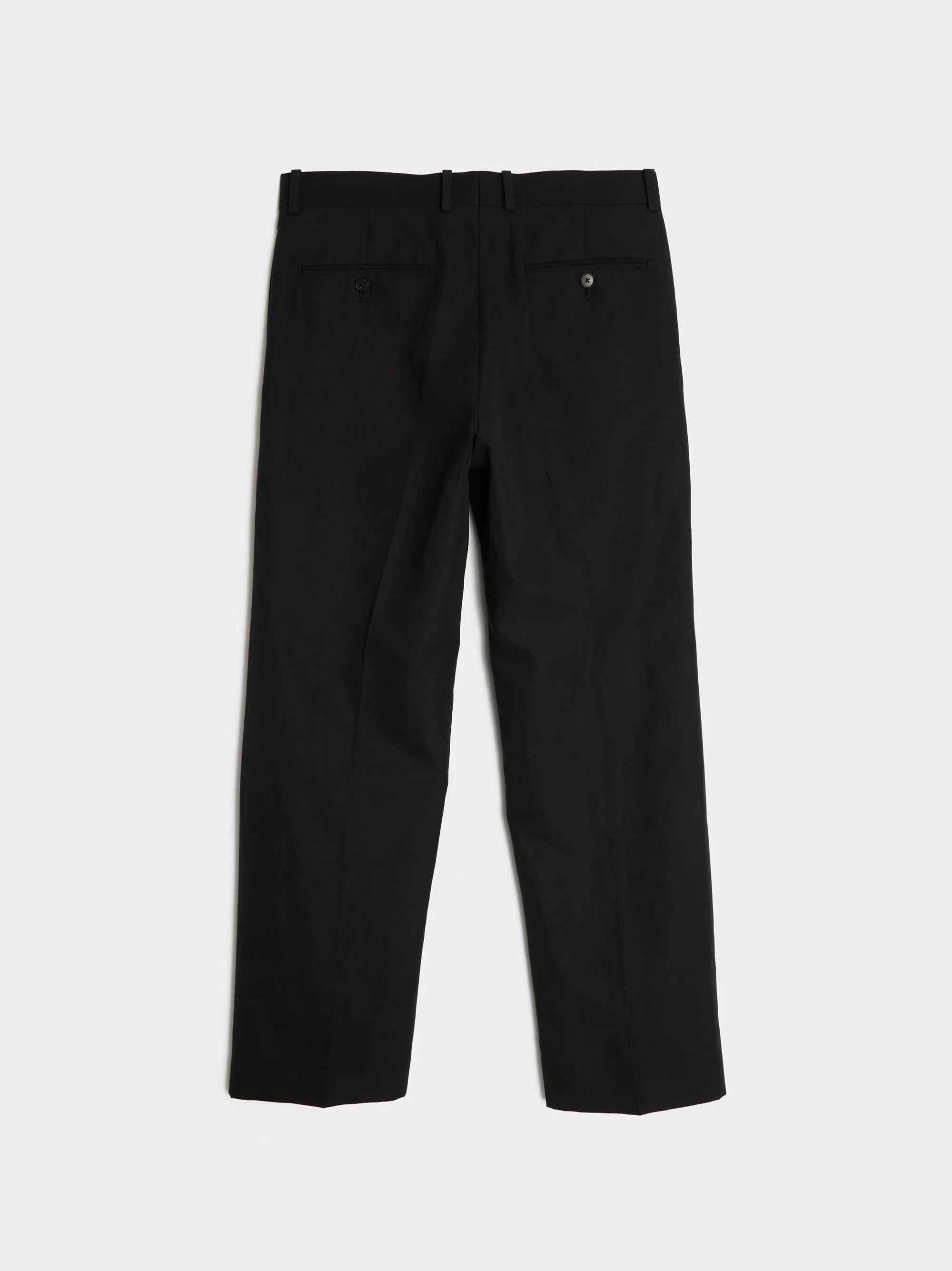 Hard Twist Finx Linen Chino Slacks, Black