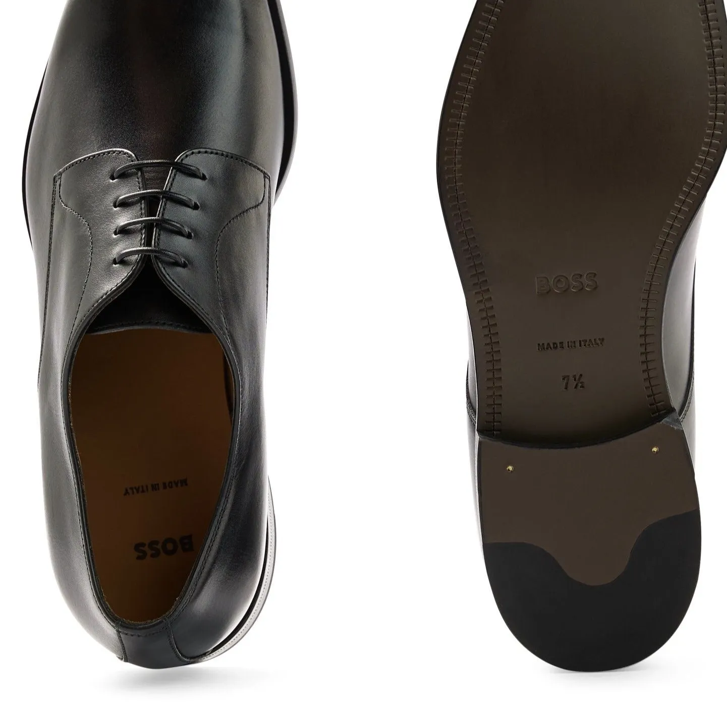 Hugo Boss Italian-made Derby Shoes