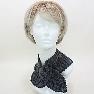 iLLASPARKZ Flower Crochet Earmuff/ Scarf