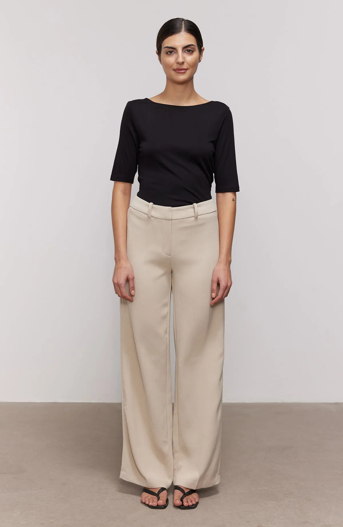 Ingrid Heavy Crêpe Trousers