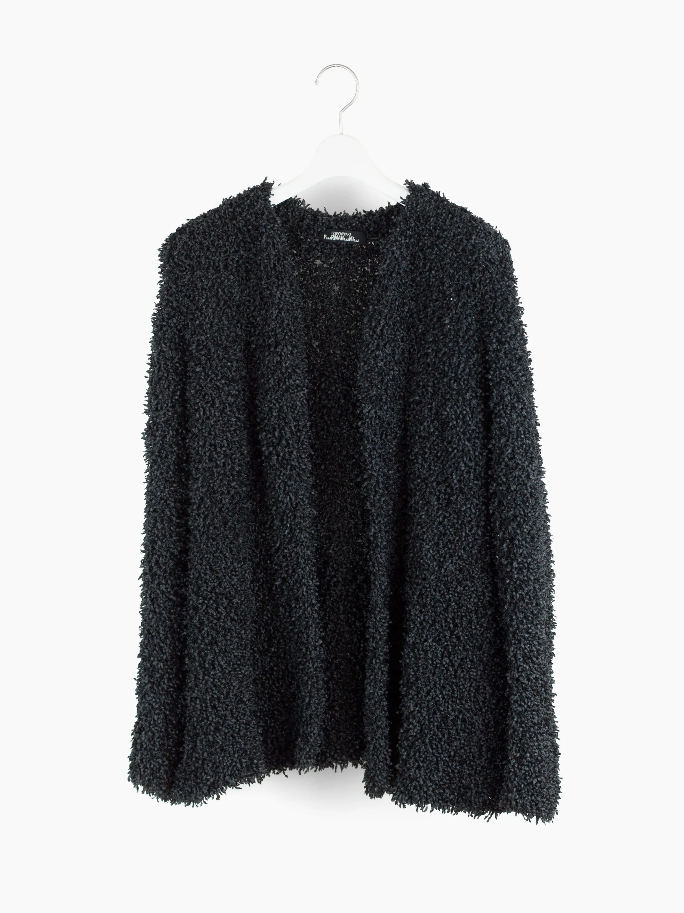 Issey Miyake Permanente Soft Tinsel Pile Cardigan