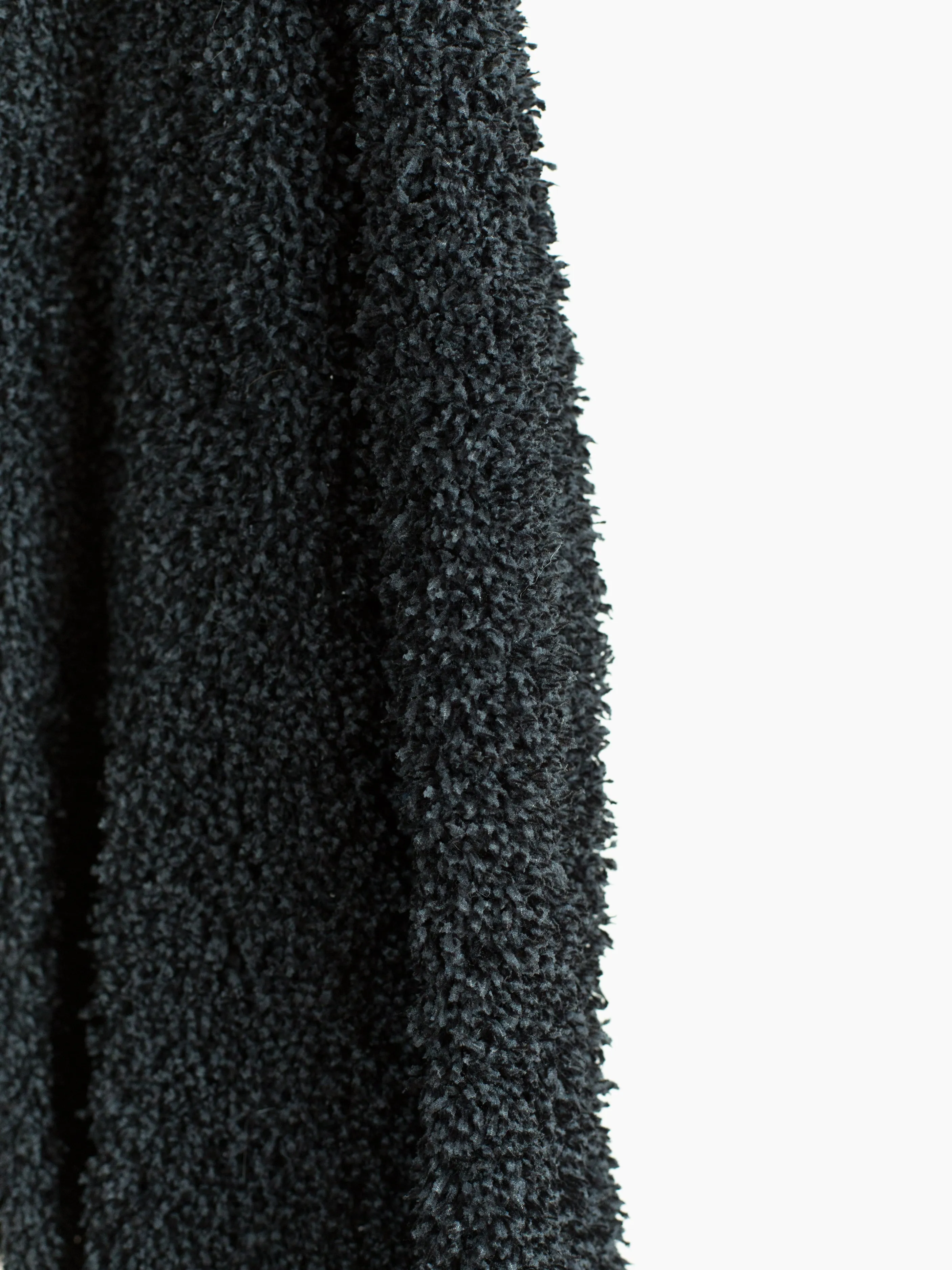 Issey Miyake Permanente Soft Tinsel Pile Cardigan