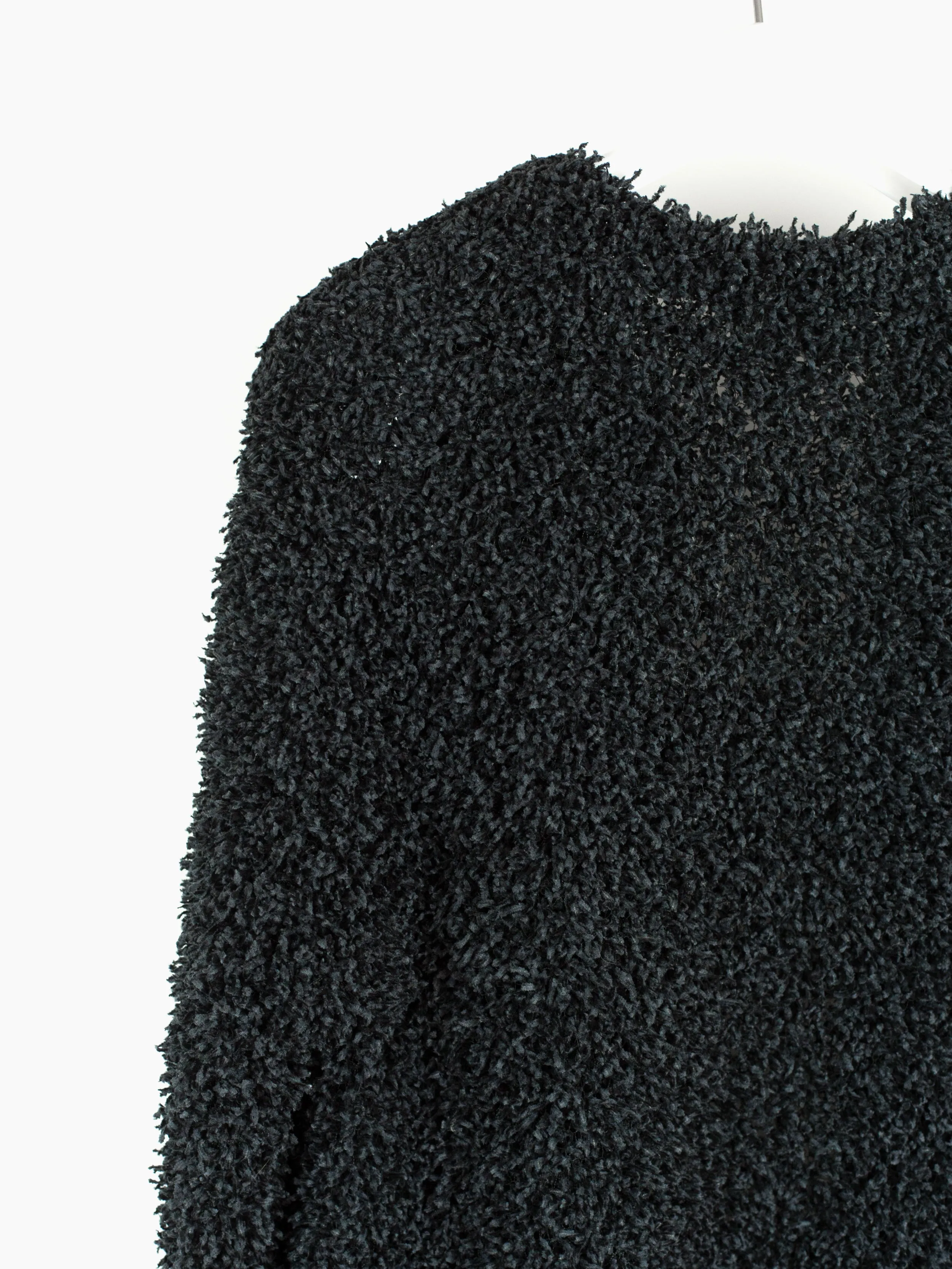 Issey Miyake Permanente Soft Tinsel Pile Cardigan