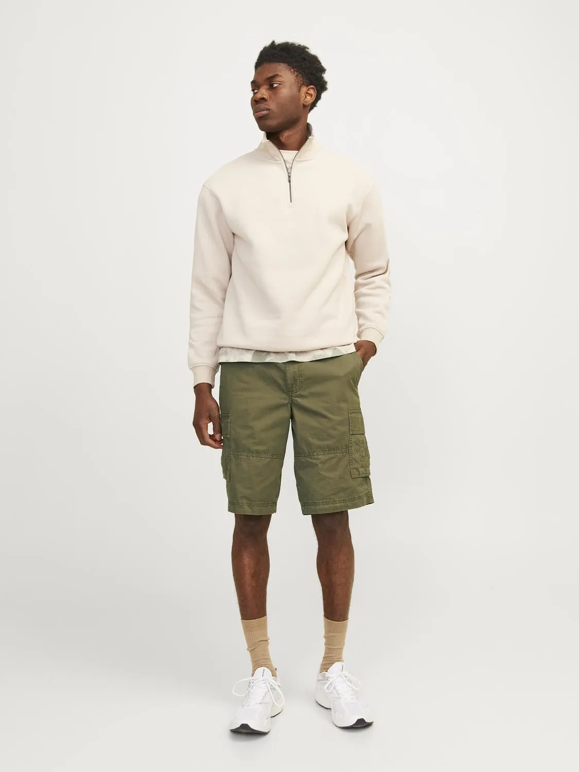 Jack & Jones Mens Cargo Short - Relaxed Fit