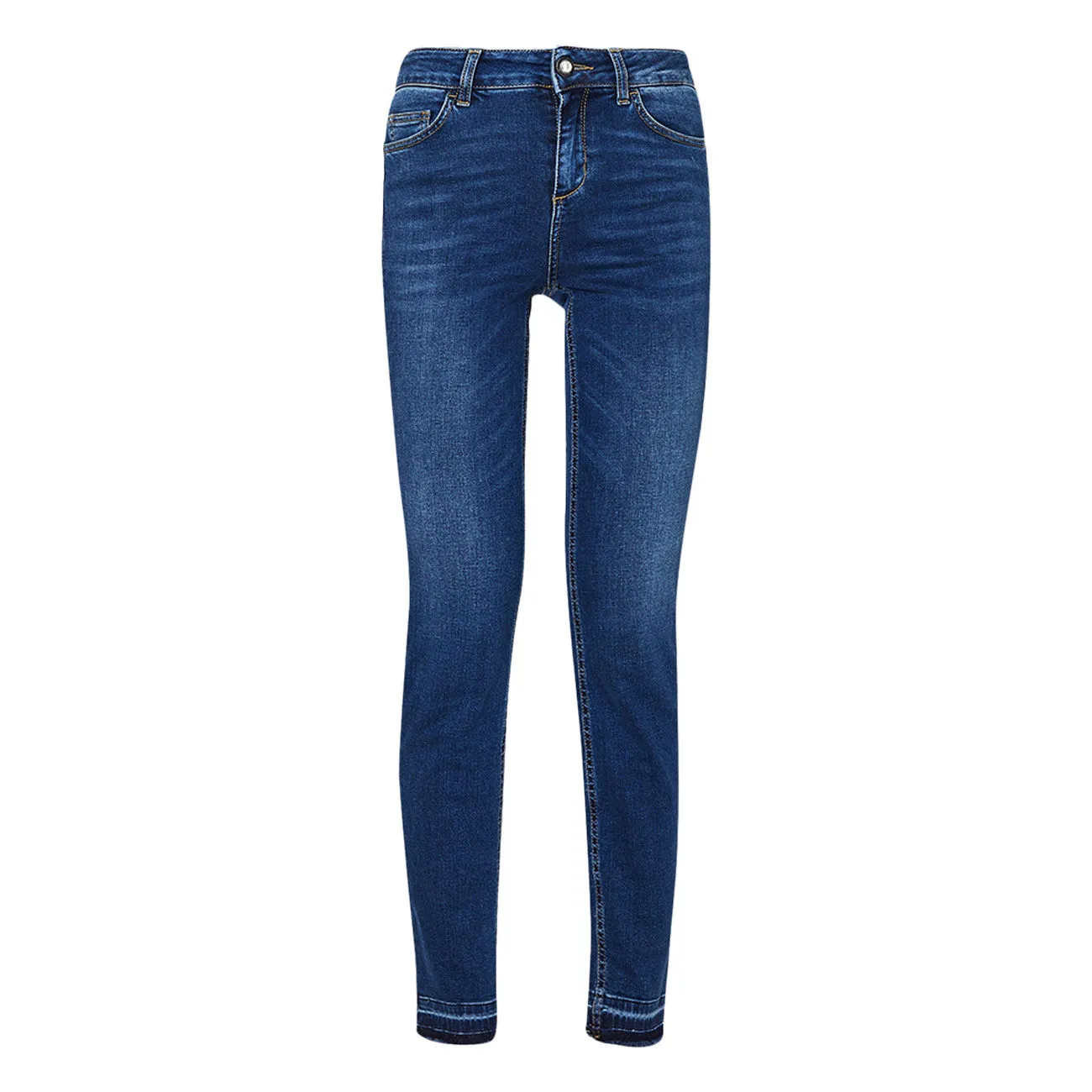 JEANS BOTTOM UP Donna Darkblue