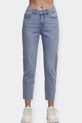 JEANS COMFORT STRETCH VITA MEDIA BLU