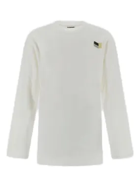 Jil Sander Patch Detailed Crewneck T-Shirt