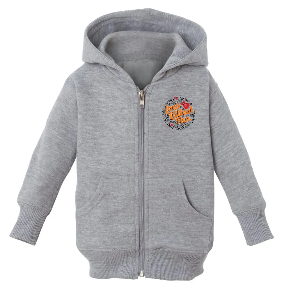 Joe's Littlest Fan Zip-Up Hoodie (Infant)