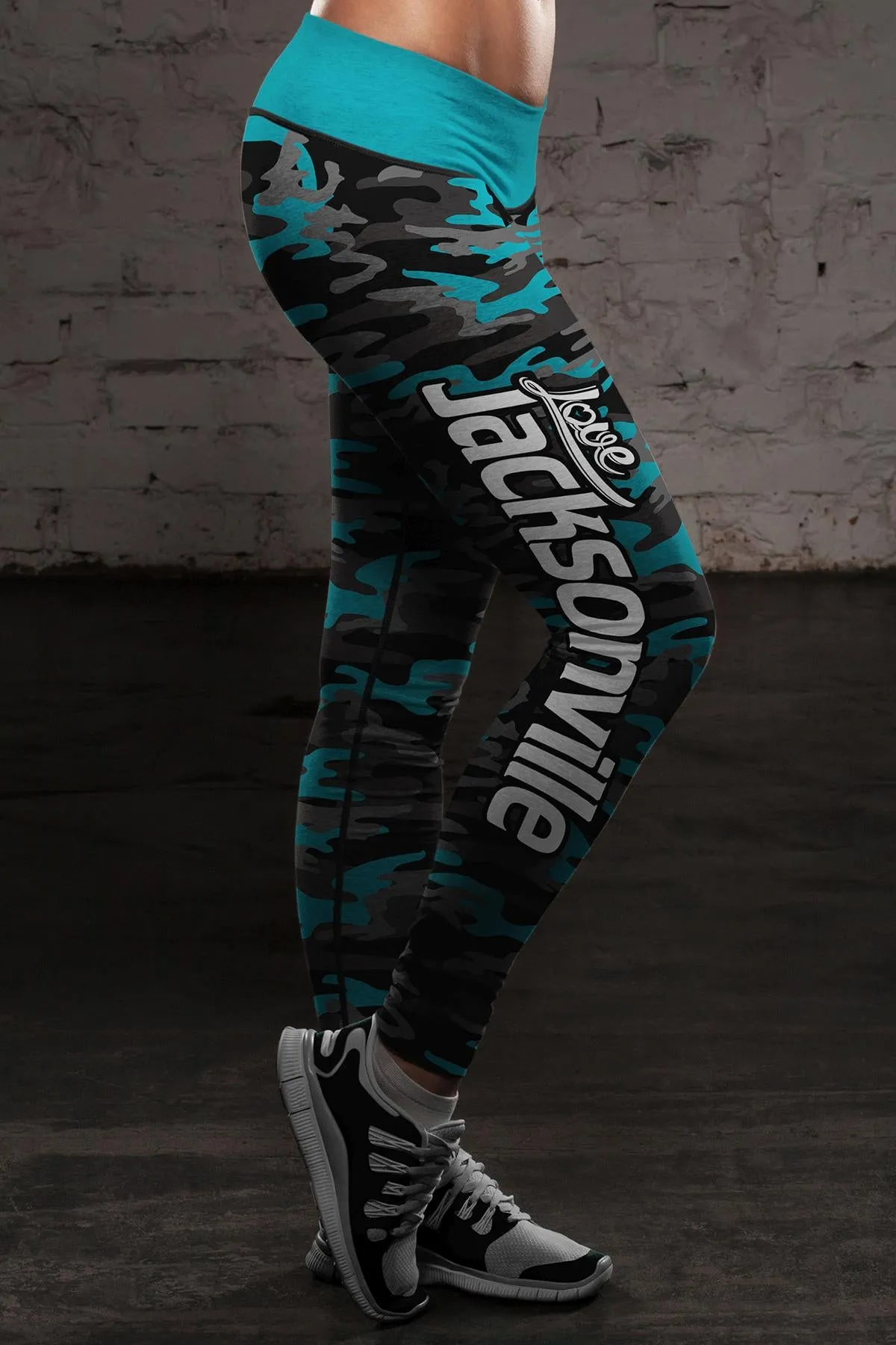 JX FB Camo Leggings