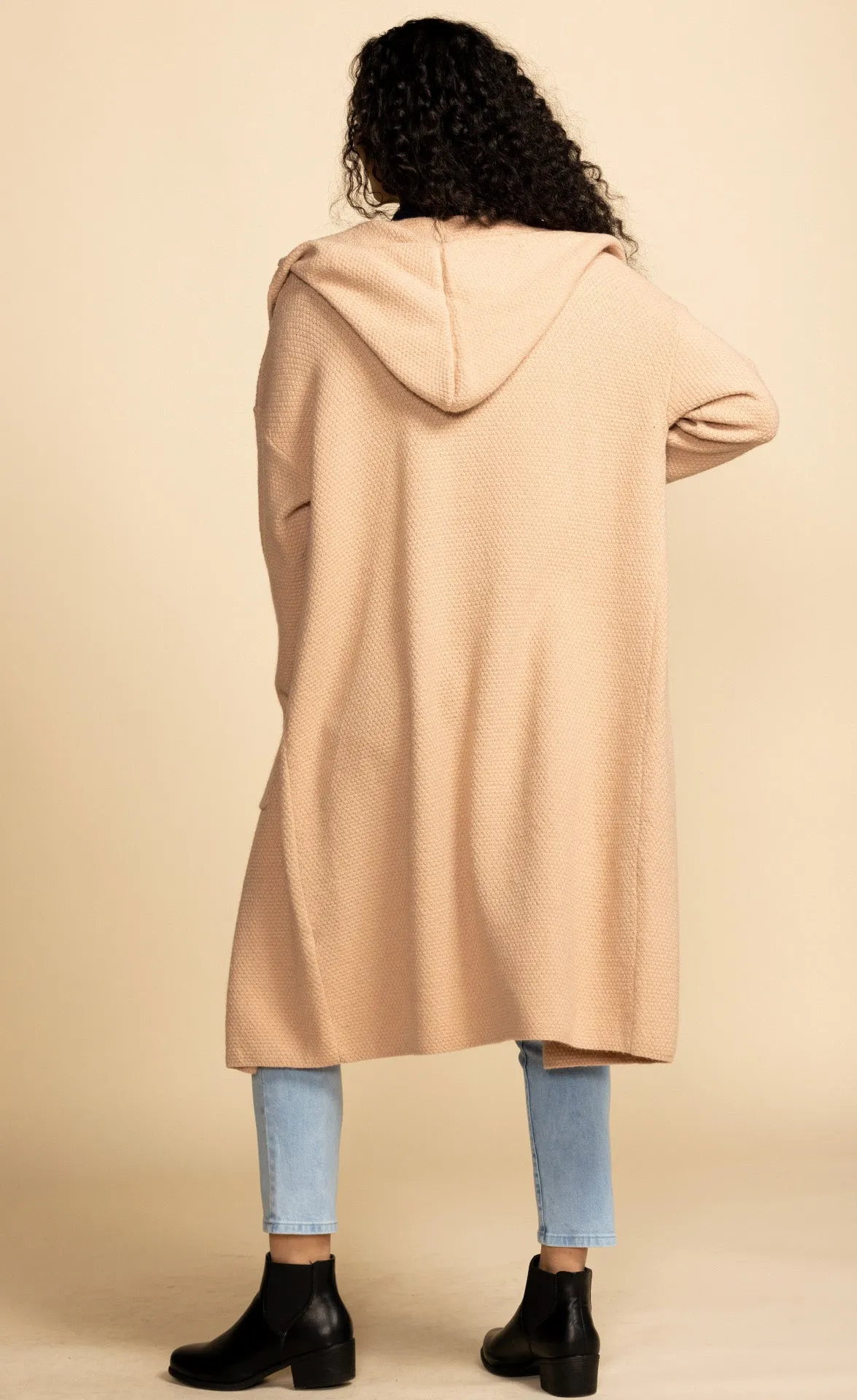 Kate Hooded Knit Cardi