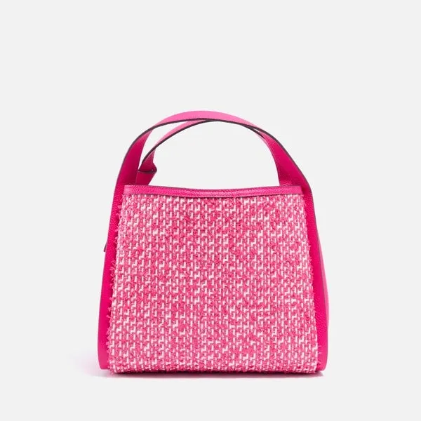 Kate Spade New York Knott Medium Raffia and Leather Tote Bag