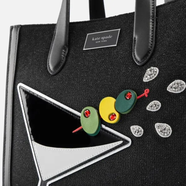 Kate Spade New York Manhattan Martini Chenille Tote Bag