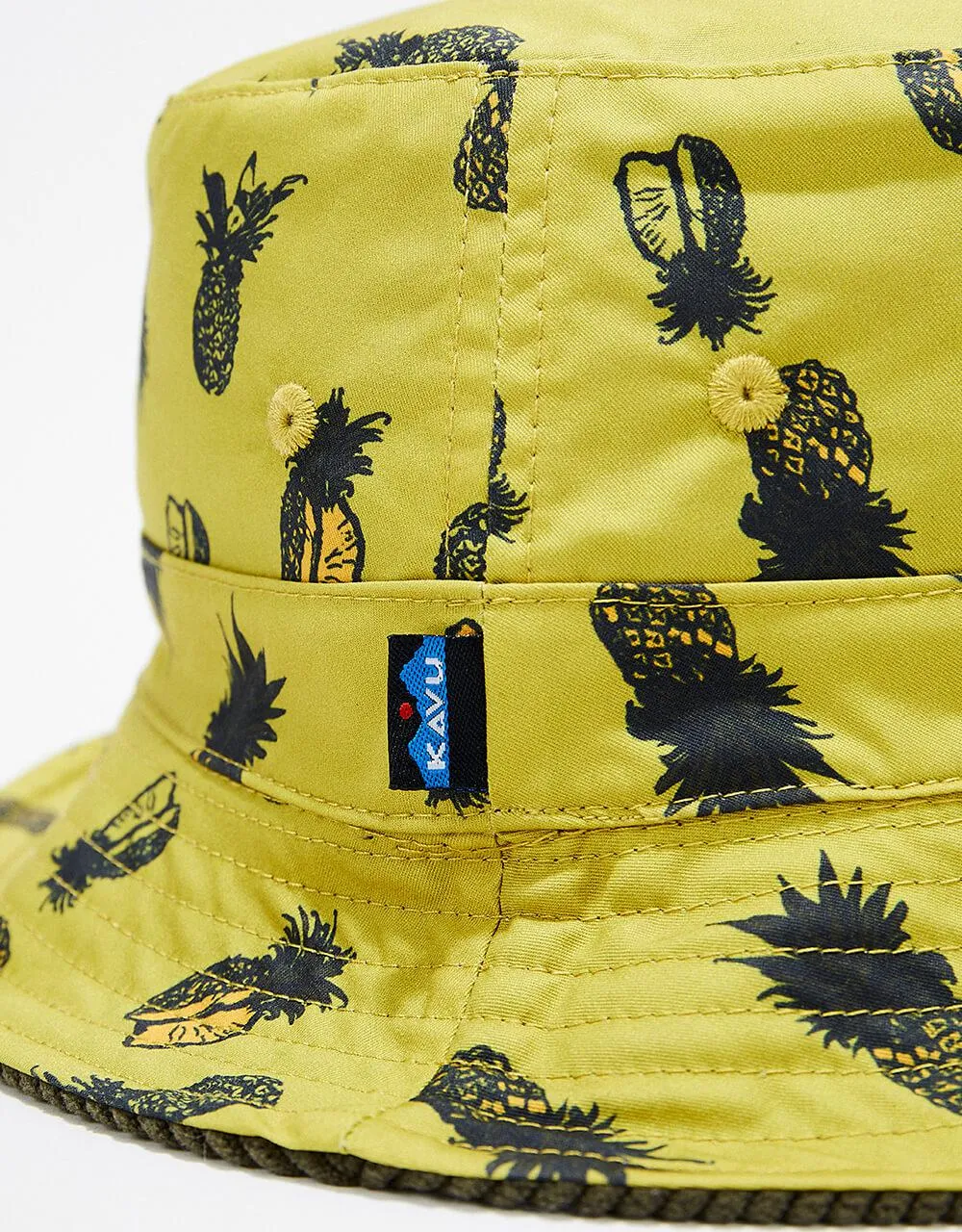 Kavu Caddie Reversible Bucket Hat in Spike The Punch