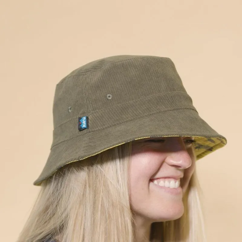 Kavu Caddie Reversible Bucket Hat in Spike The Punch