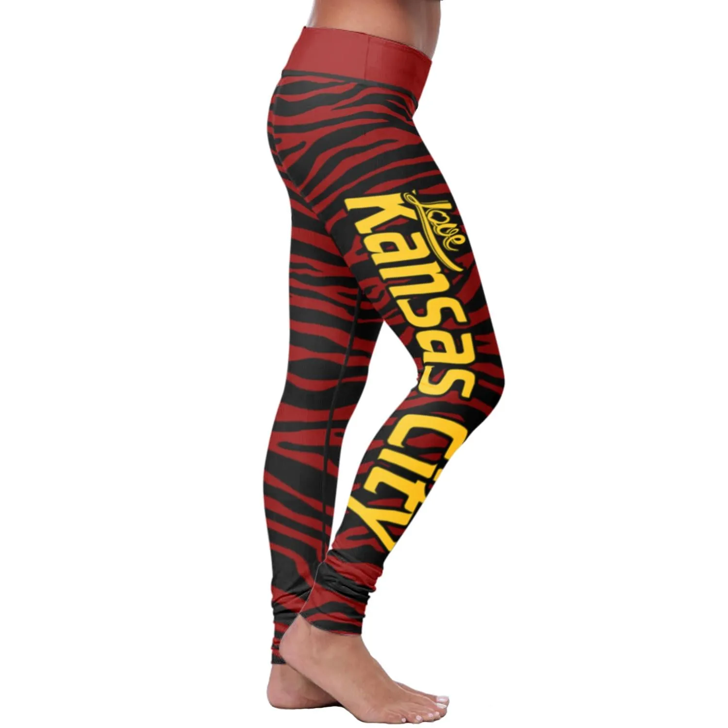 KC FB Striped Leggings