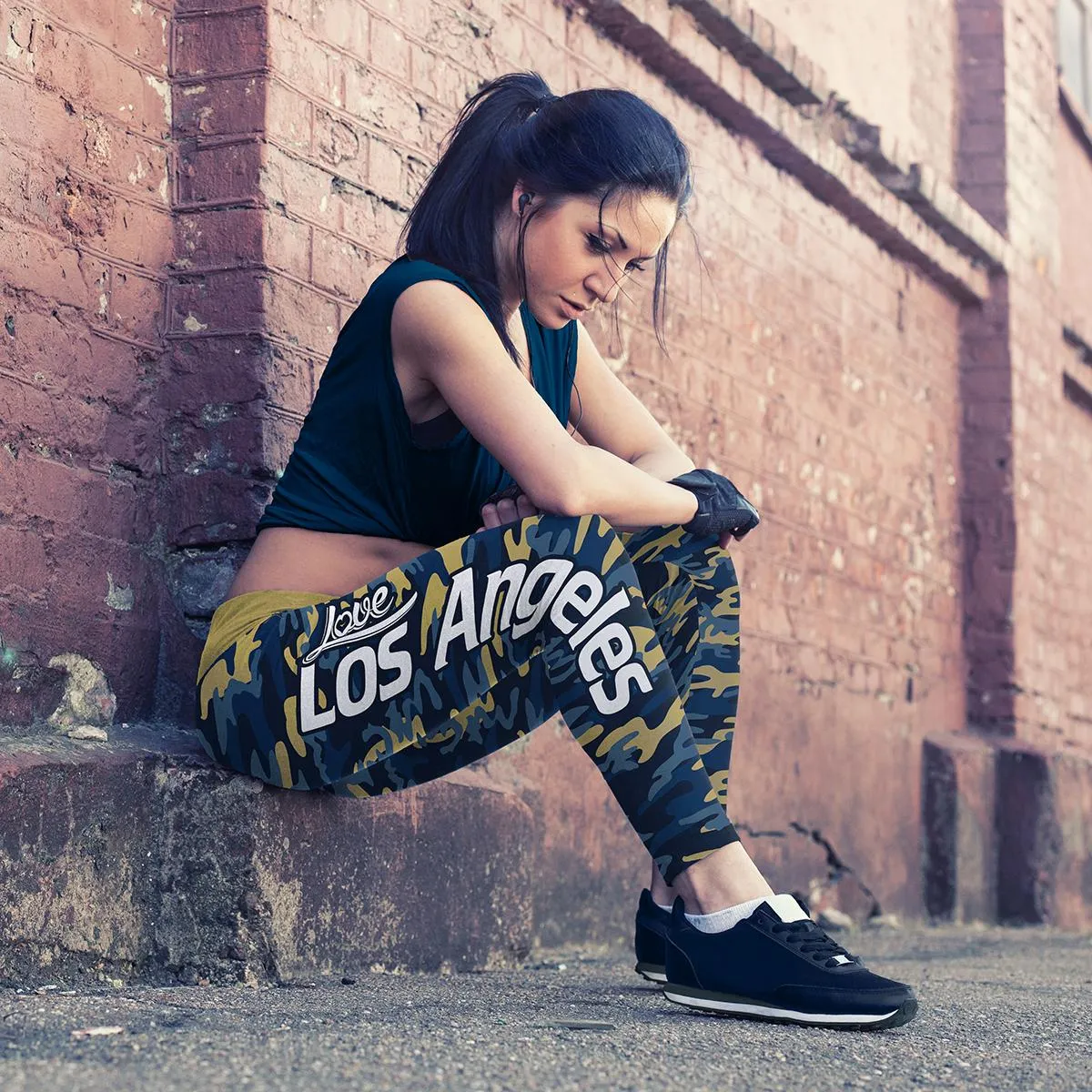 LA FB Camo Leggings