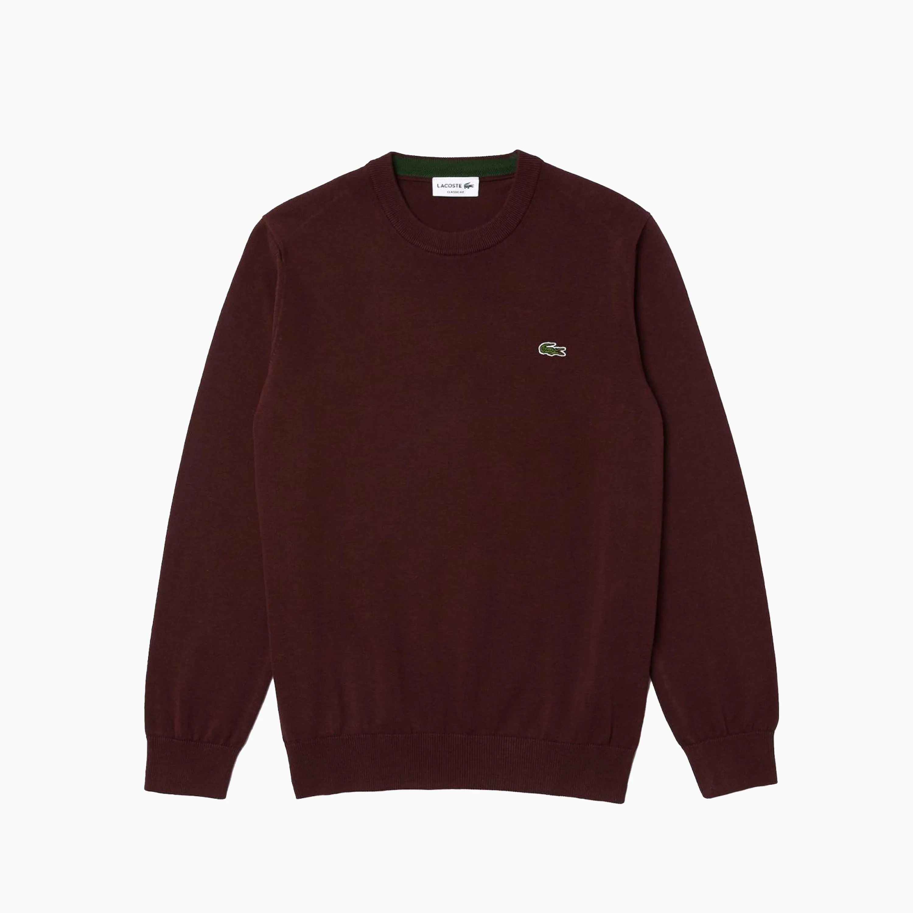 LACOSTE SWEATER LONGSLEEVE MAGENTA - AH1985