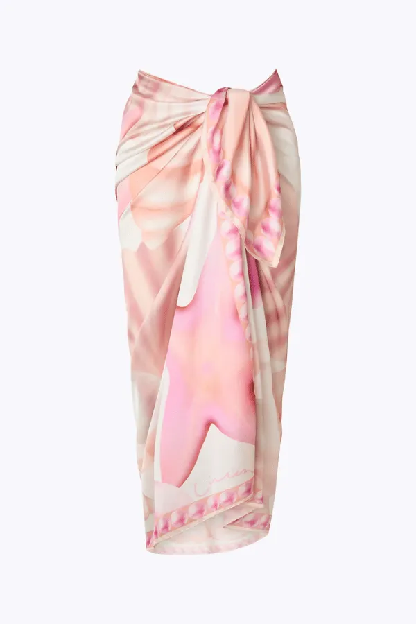 Long Scarf Tahiti Pink