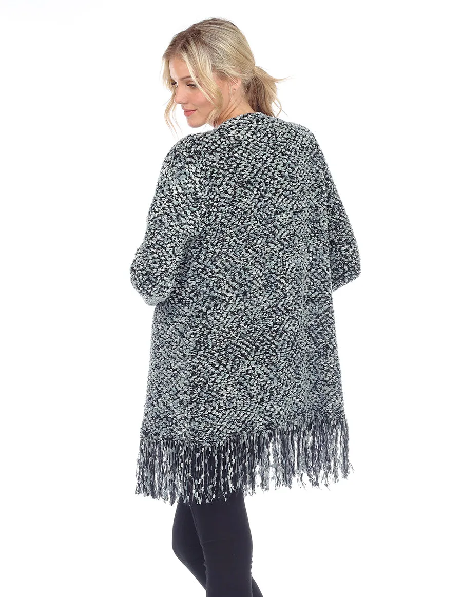 Long Shaggy Cardigan