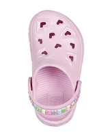 Macy's Skechers Toddler Girls' Foamies: Light Hearted Casual Slip-On Clog Shoes from Finish Line