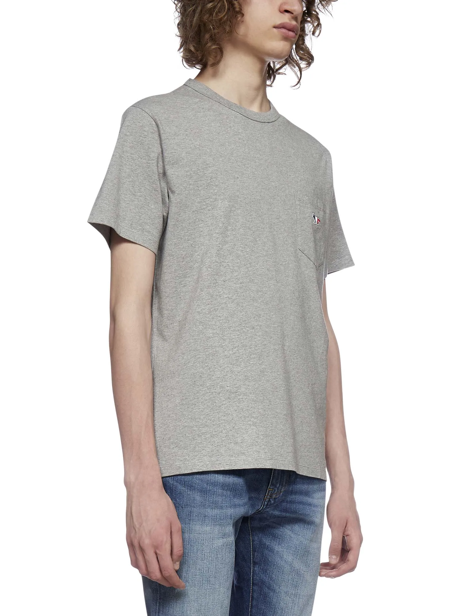 Maison Kitsuné Tricolor Fox Patch Pocket T-Shirt