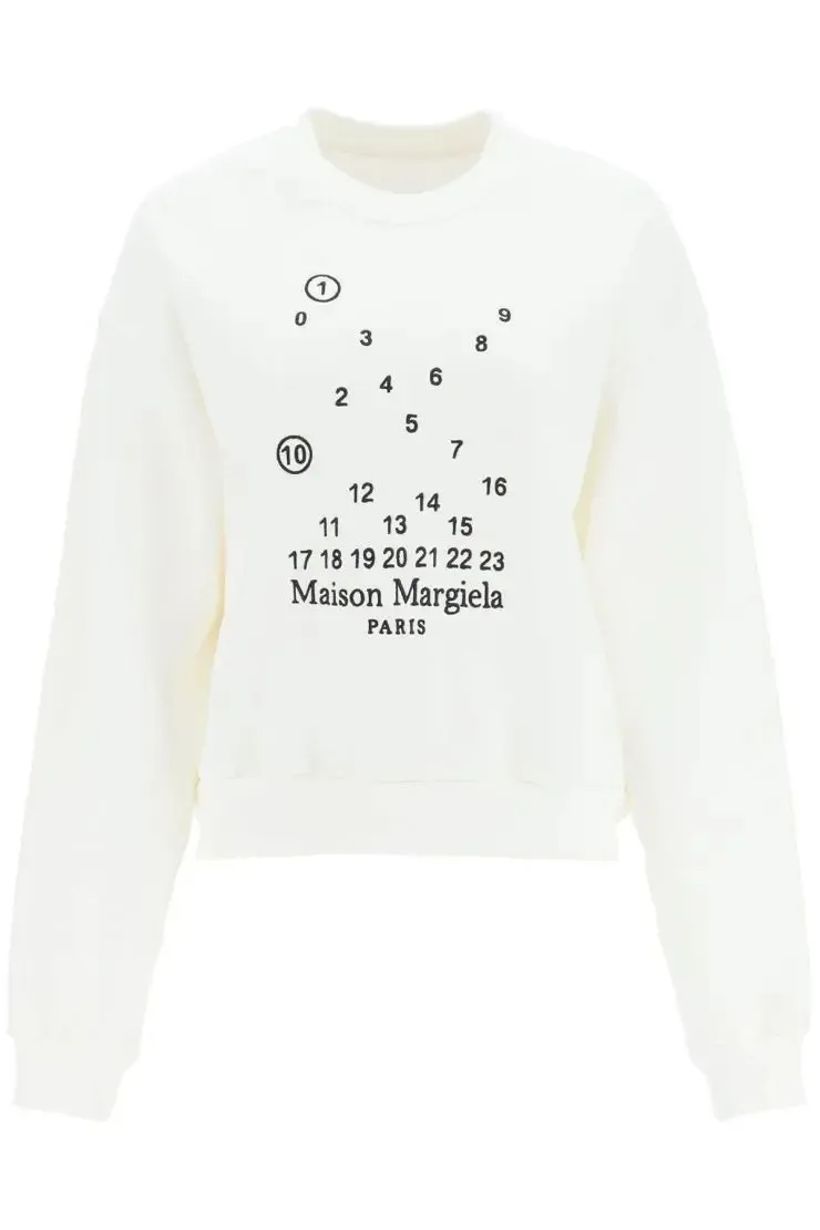 Maison Margiela  |Crew Neck Unisex Street Style Long Sleeves Plain Cotton Logo