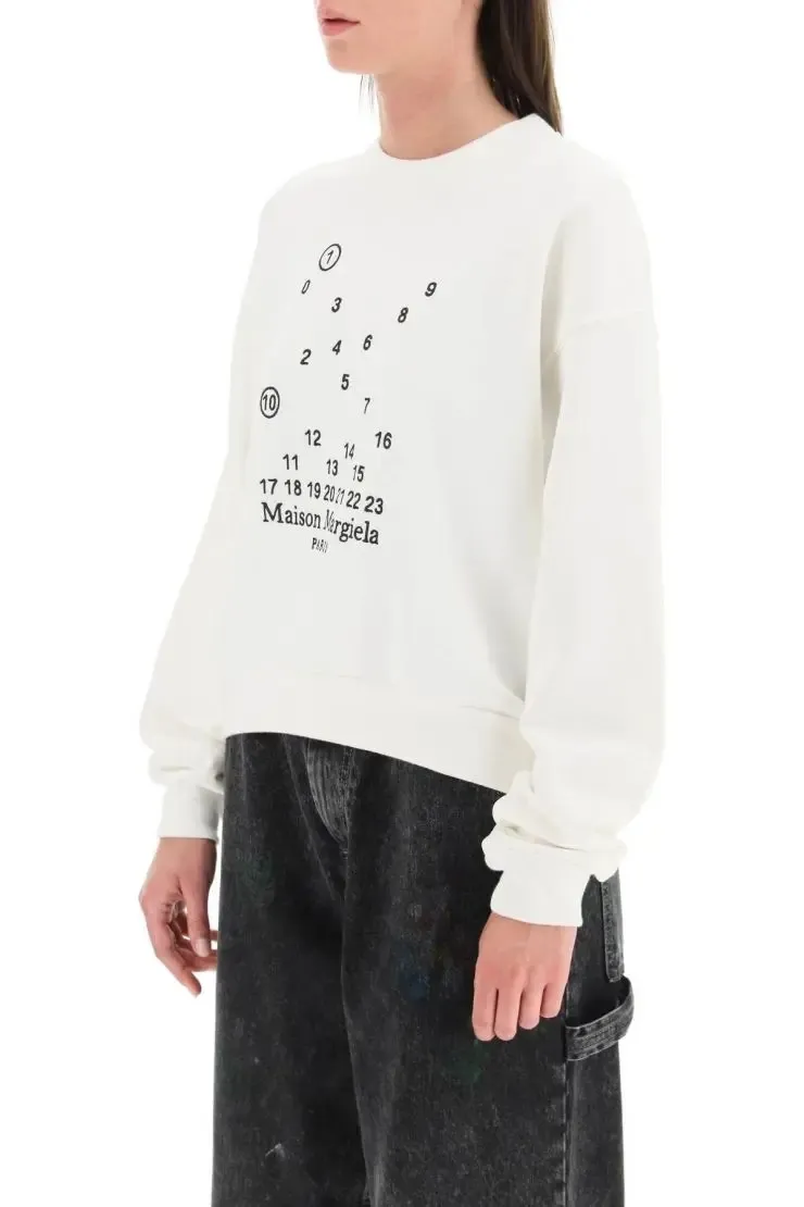 Maison Margiela  |Crew Neck Unisex Street Style Long Sleeves Plain Cotton Logo