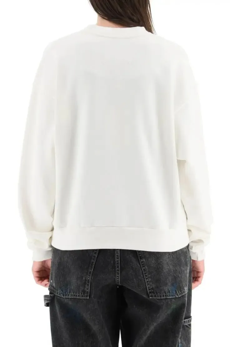 Maison Margiela  |Crew Neck Unisex Street Style Long Sleeves Plain Cotton Logo