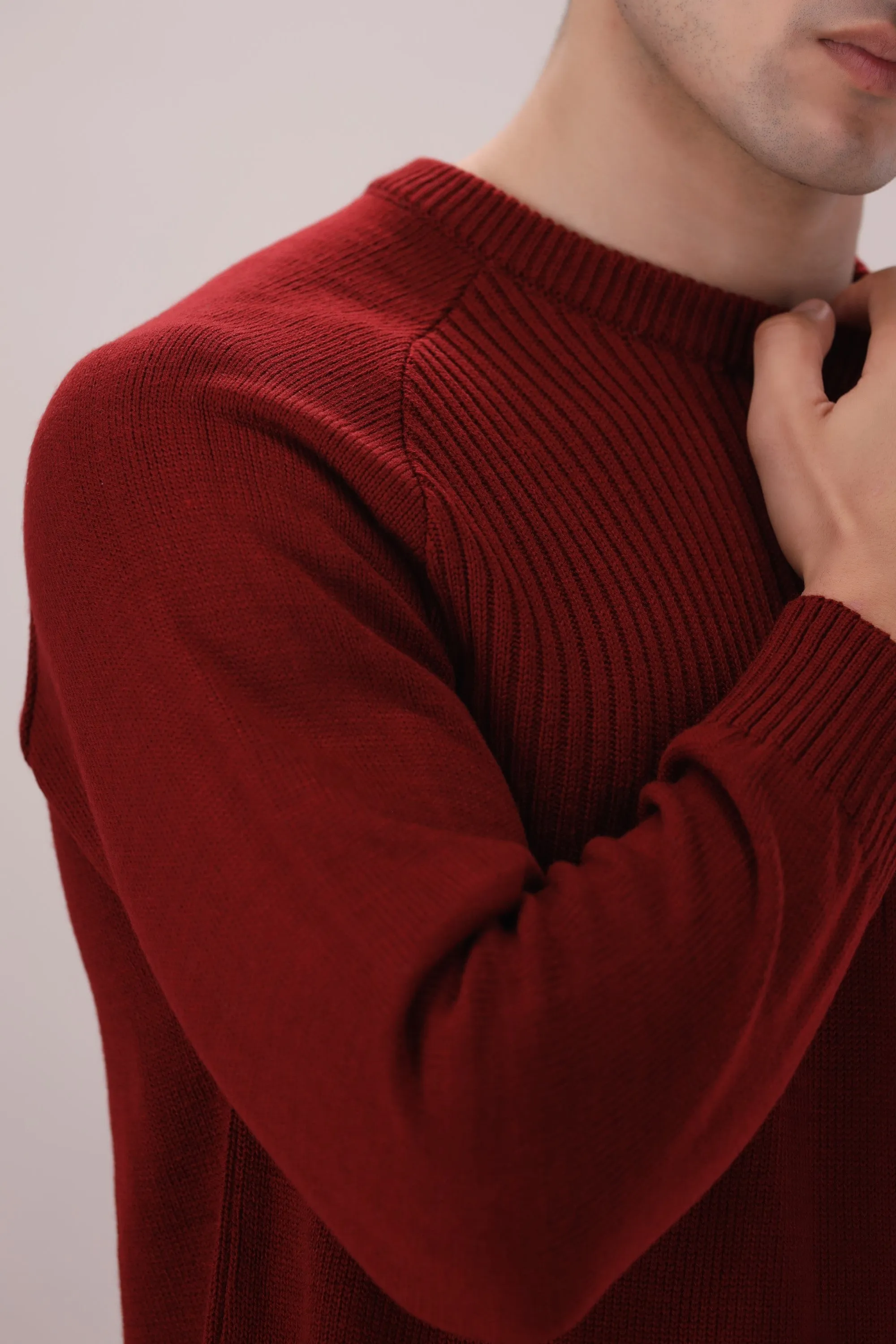 Maroon Sweater