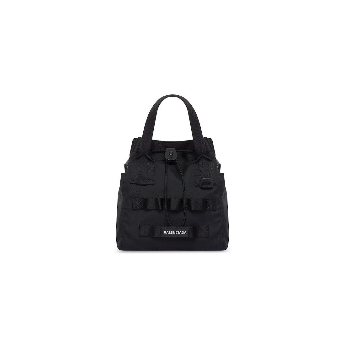      Men's Army Small Tote Bag in Black 