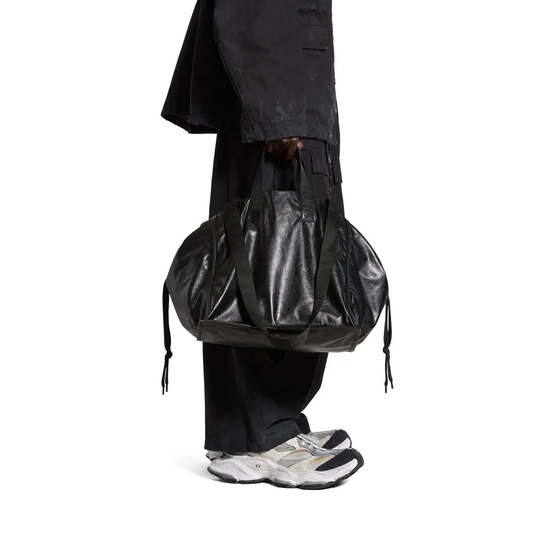      Men's Cargo Large Tote Bag in Black 