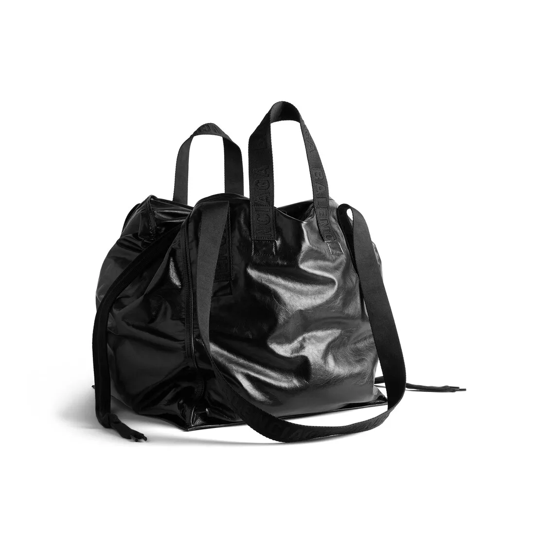      Men's Cargo Large Tote Bag in Black 