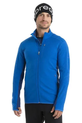 Mens Descender LS Zip - Lazurite / Royal Navy