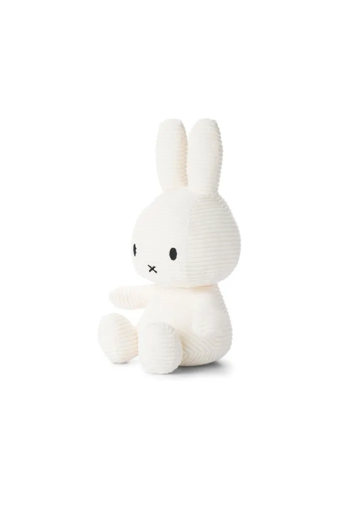 Miffy Sitting Corduroy - Offwhite - 50cm