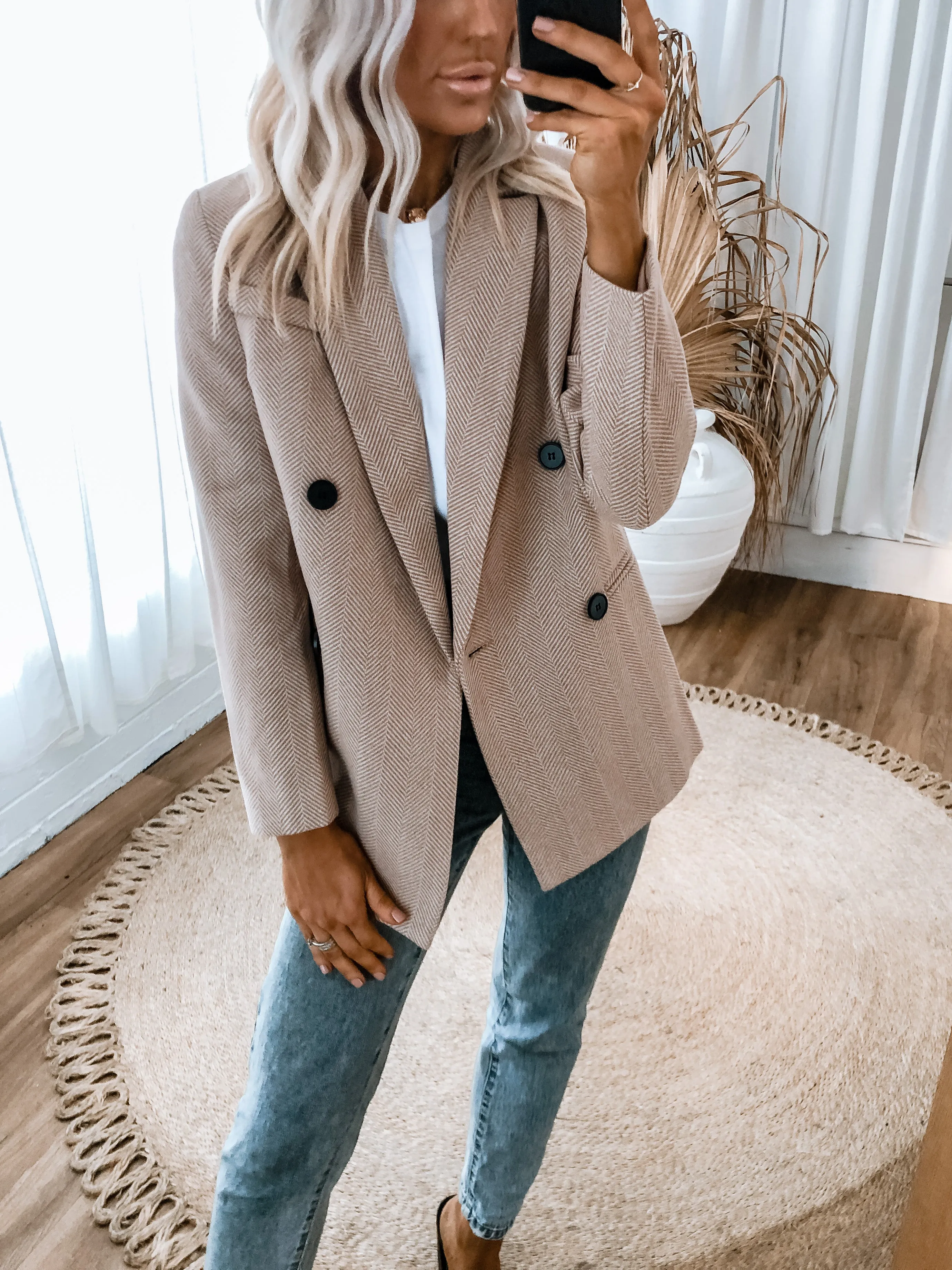 Mila Blazer - Beige