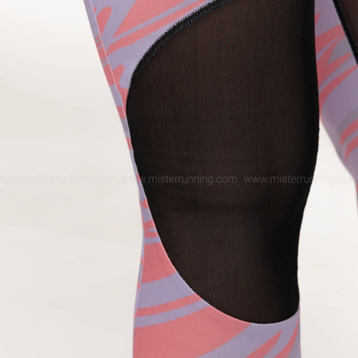 Mizuno 7/8 Printed Tights  Pastel Lilac