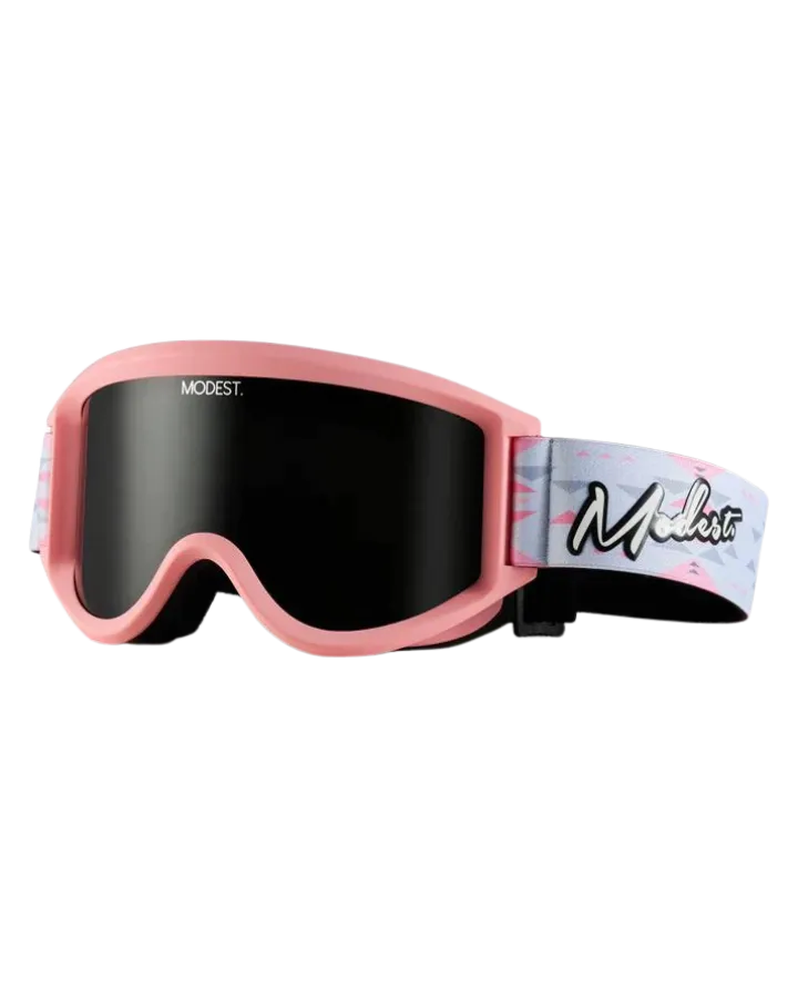 Modest Team XL Snow Goggles - Aztec Pink - 2023