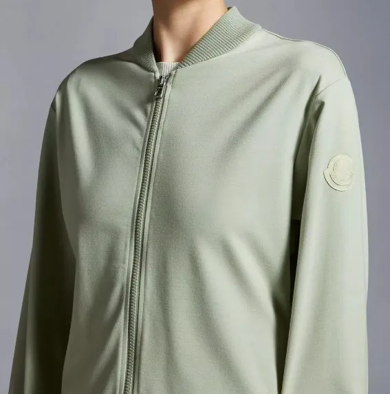 MONCLER  |Unisex Nylon Blended Fabrics Street Style Long Sleeves Plain