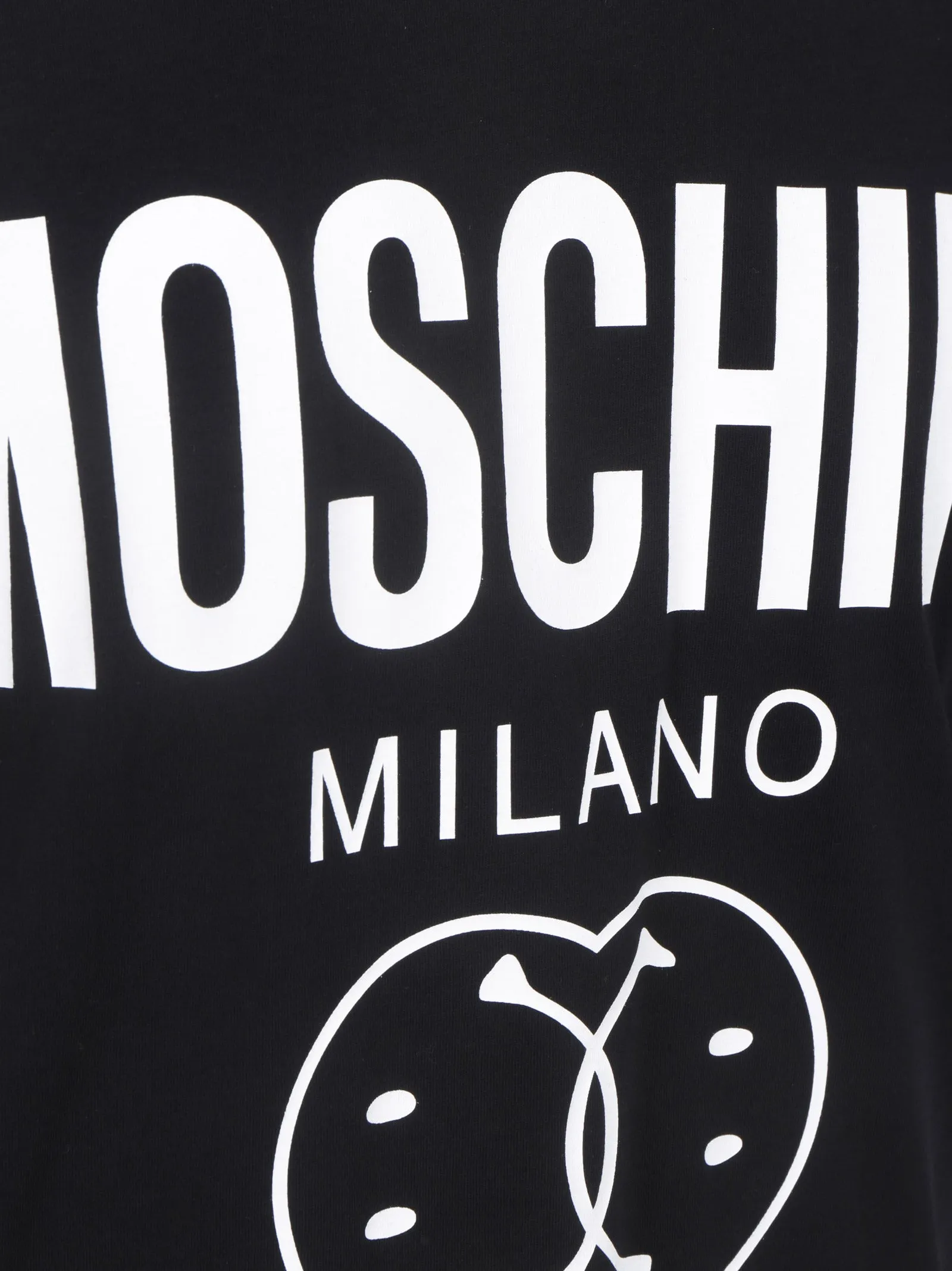 Moschino Logo Printed Crewneck T-Shirt