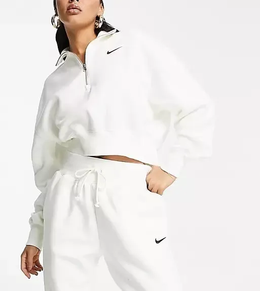 Nike  |Unisex Sweat Street Style Long Sleeves Plain Cotton Co-ord