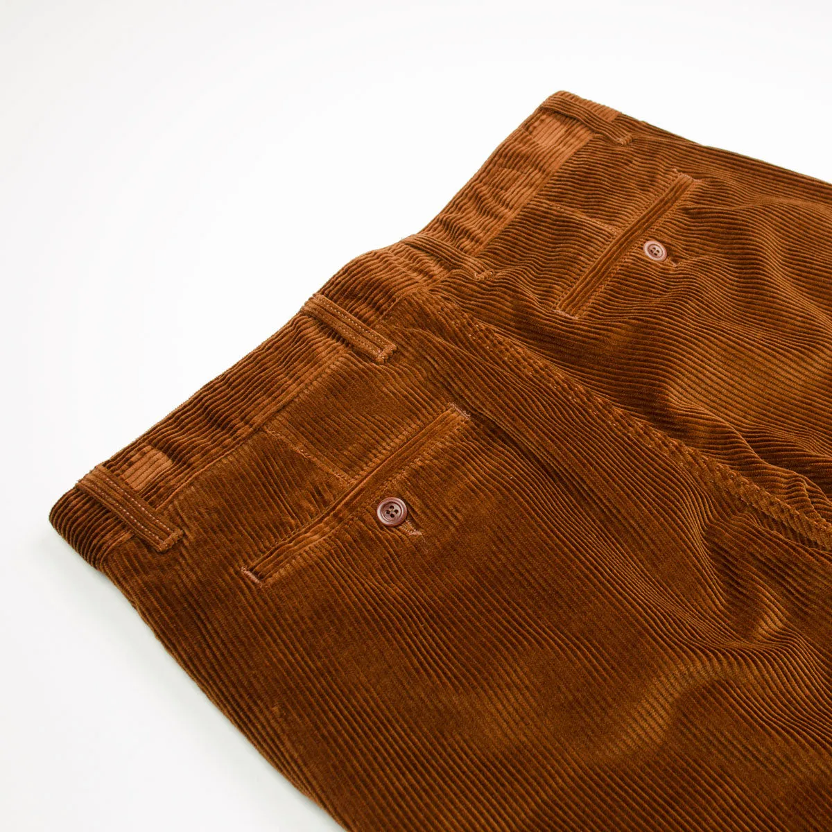 Norse Projects - Aros Corduroy Trousers - Burnt Orange