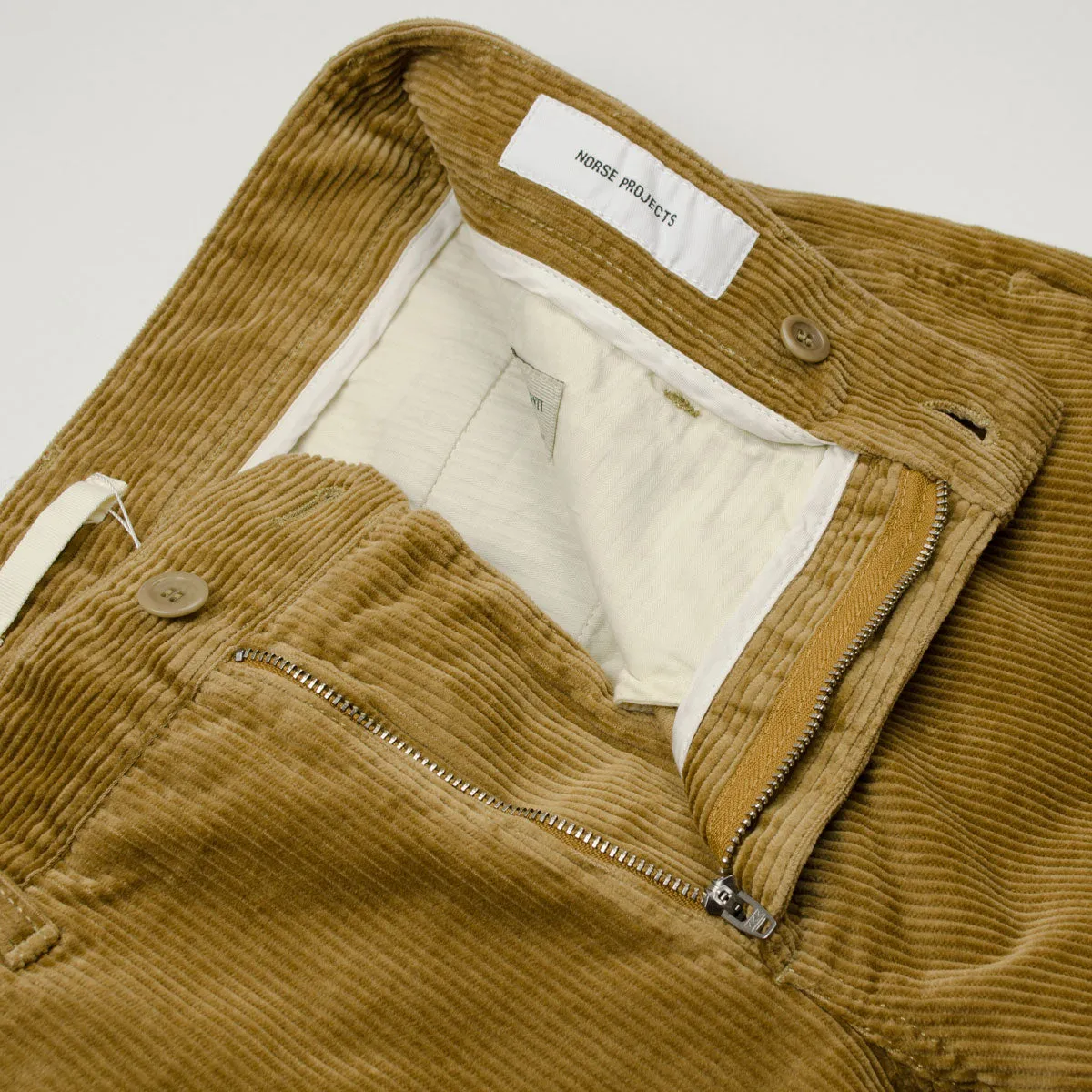 Norse Projects - Aros Corduroy Trousers - Utility Khaki